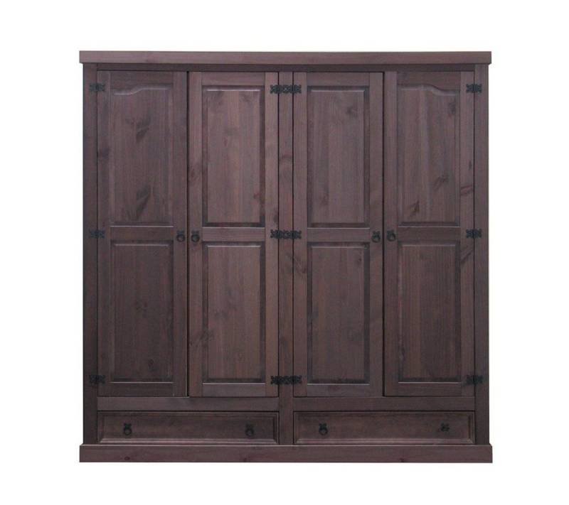 ebuy24 Kleiderschrank New Mexico kleiderschrank 4-trg. mit 2 Schubladen (1-St) von ebuy24