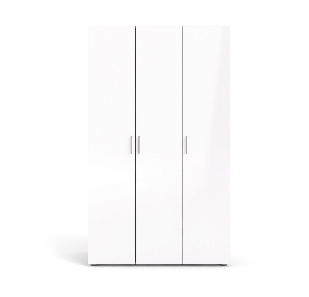 ebuy24 Kleiderschrank Petra Kleiderschrank mit 3 Türen, eiche dekor,wei (1-St) von ebuy24