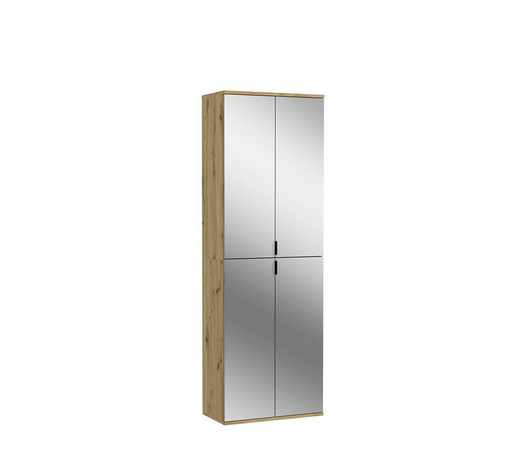 ebuy24 Kleiderschrank ProjektX Kleiderschrank 4 Türen Spiegel. von ebuy24