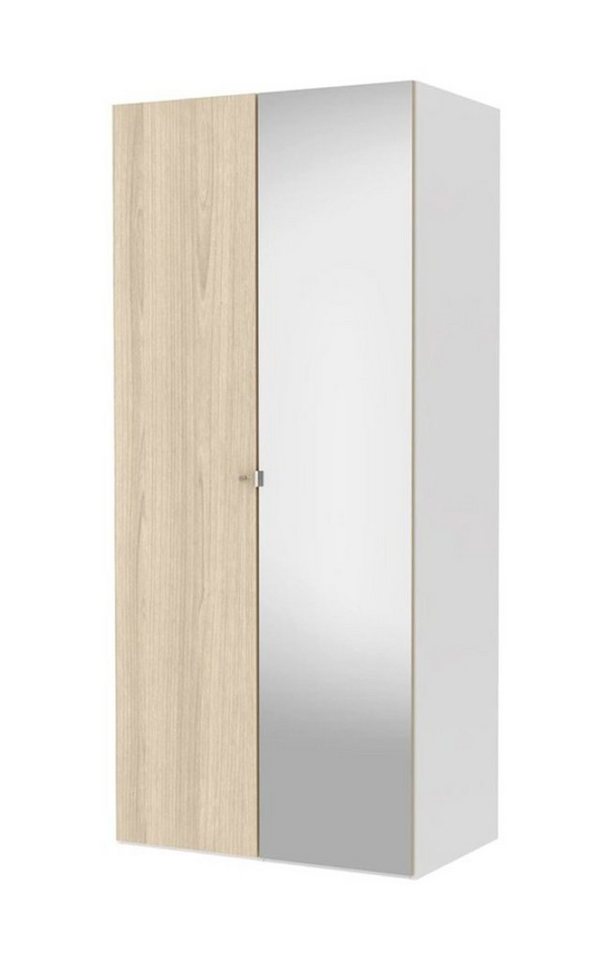 ebuy24 Kleiderschrank Saskia Kleiderschrank A 1 Spiegeltür und 1 Tür. We von ebuy24