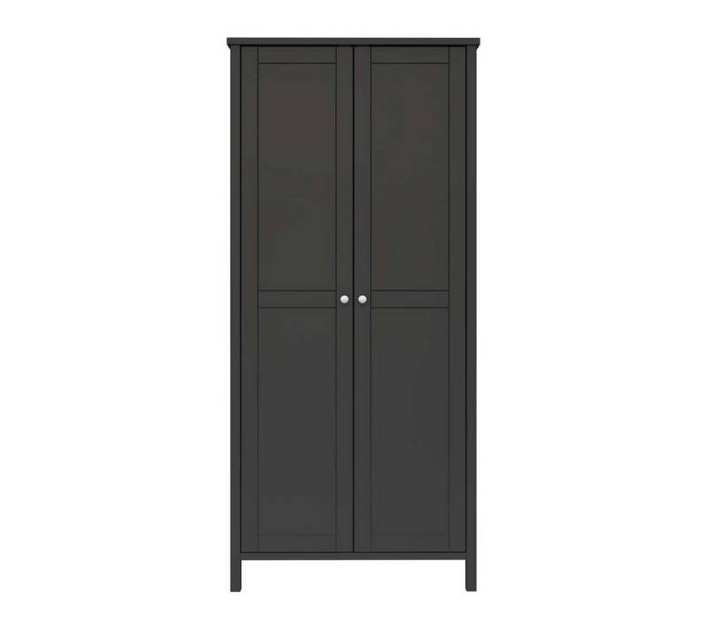 ebuy24 Kleiderschrank Tromsø Kleiderschrank 2 Türen kaffeefarben. von ebuy24