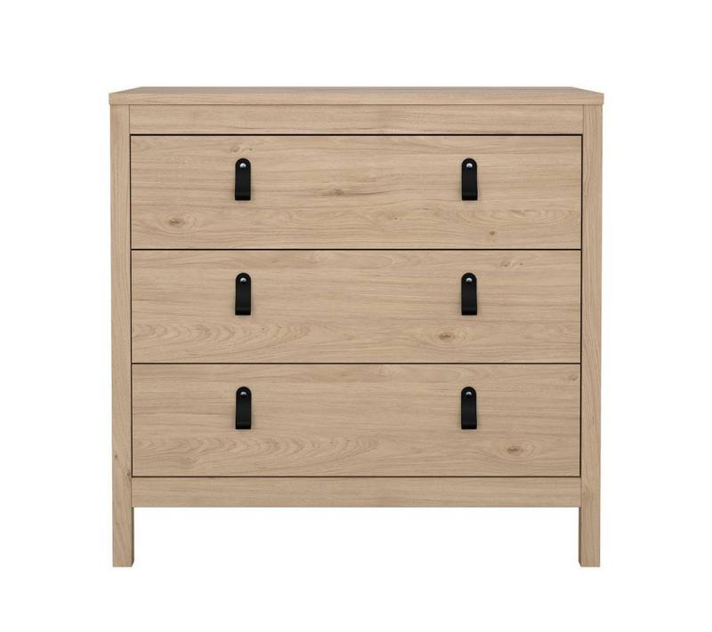 ebuy24 Kommode Madrid Kommode 3 Schubladen Eichen-Dekor. von ebuy24
