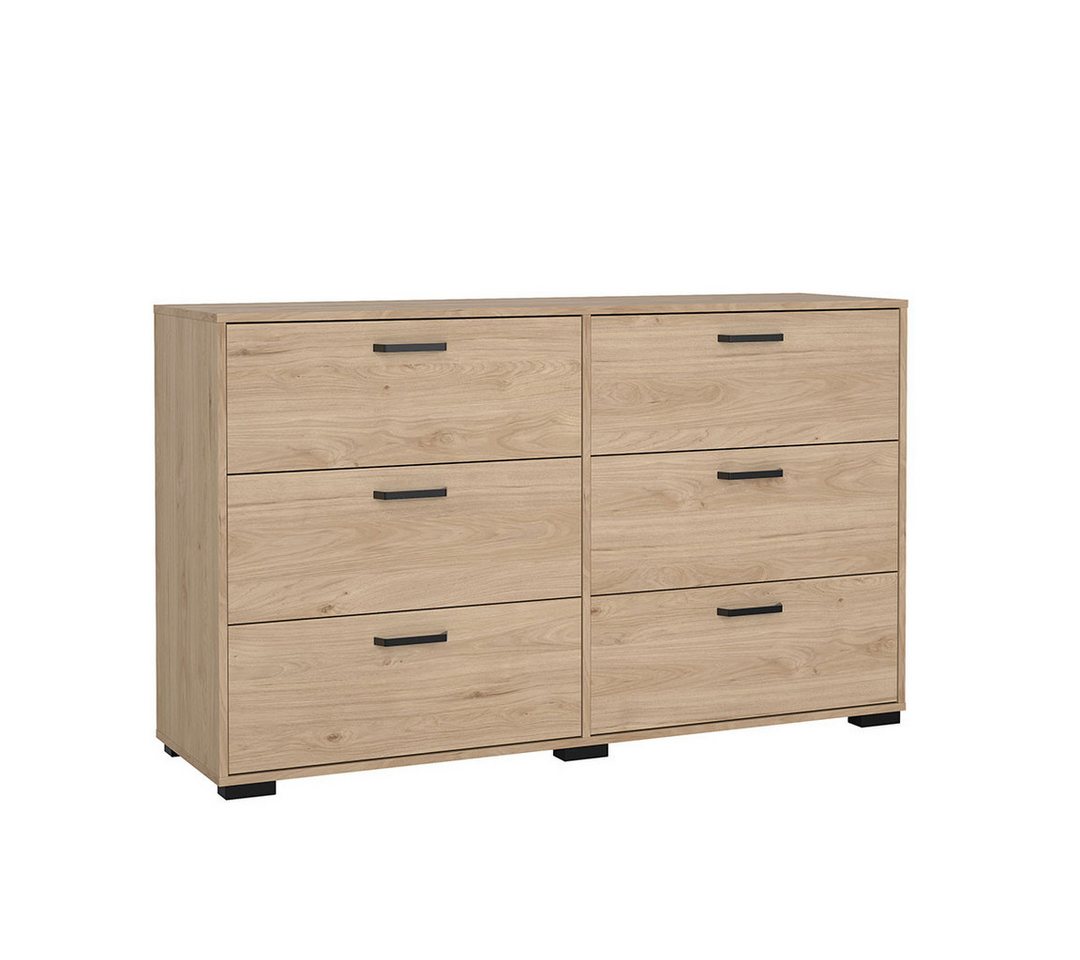 ebuy24 Kommode Sofia Kommode 6 Schubladen Eiche Dekor. ebuy24 Kommode Sofia Kommode 6 Schubladen Eiche Dekor. von ebuy24