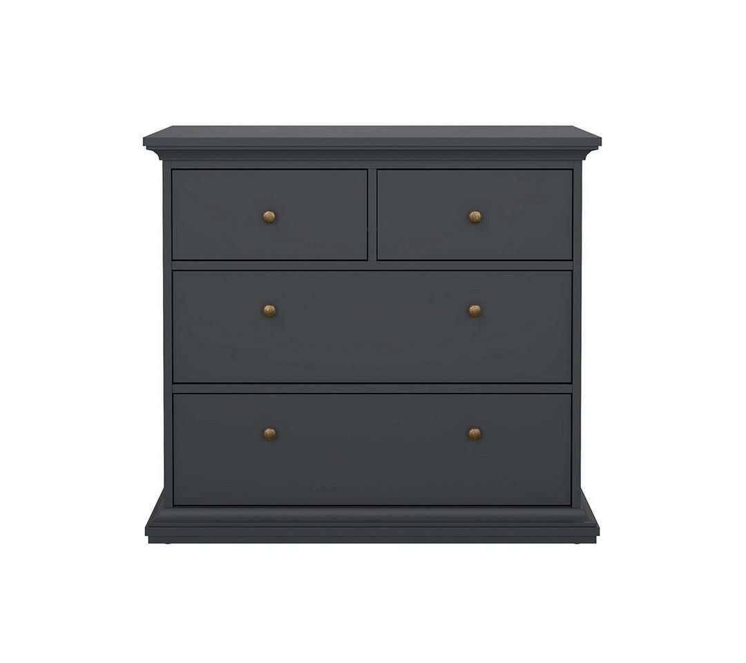 ebuy24 Kommode Venedig Kommode 4 Schubladen matt grau. ebuy24 Kommode Venedig Kommode 4 Schubladen matt grau. von ebuy24