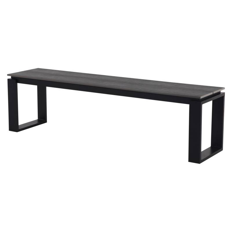 ebuy24 Martin Gartenbank Schwarz und Grau von ebuy24