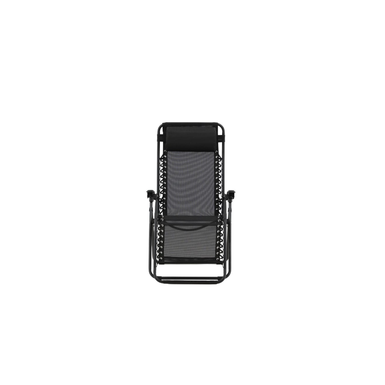 ebuy24 Melker Sonnenliege Schwarz von ebuy24