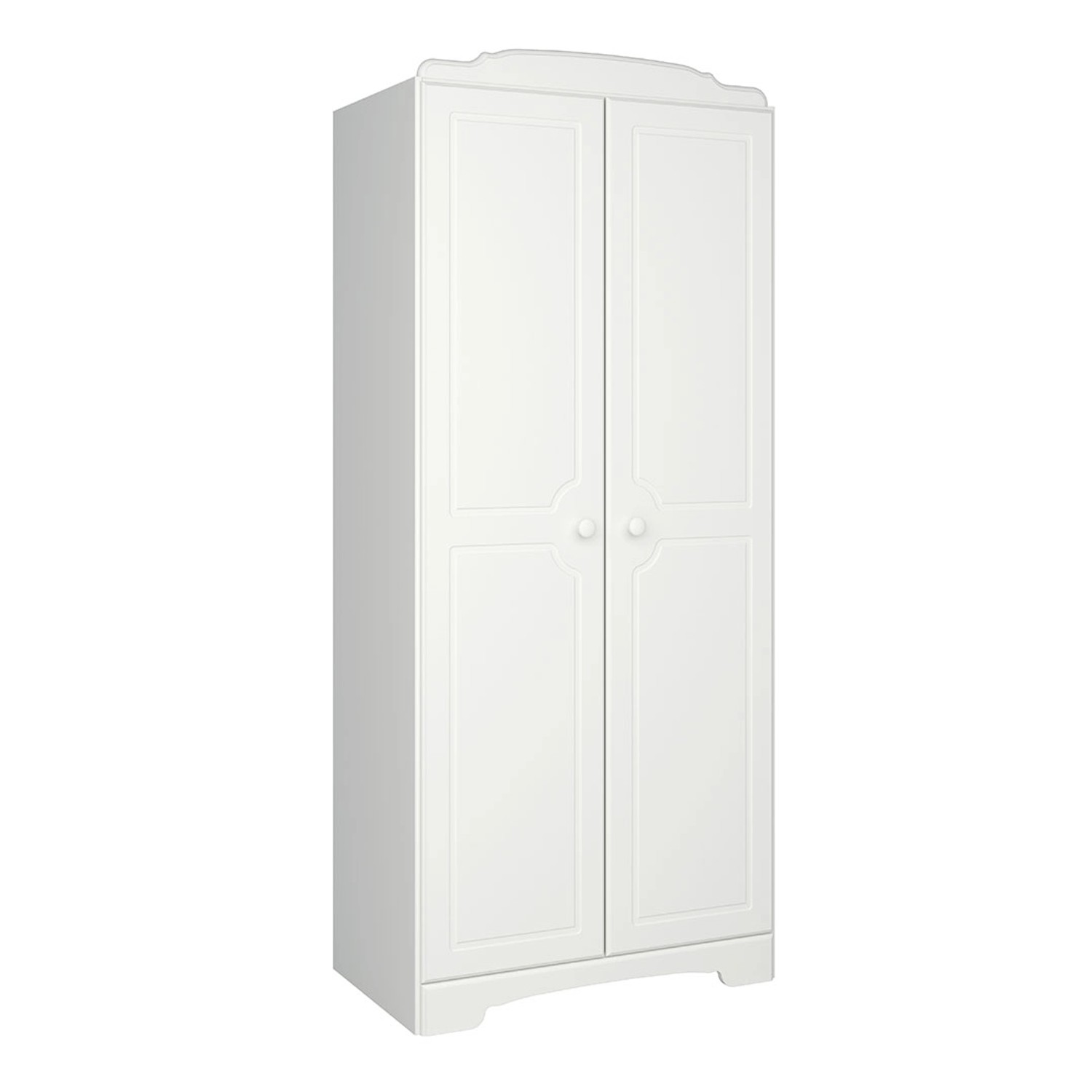 ebuy24 Nilon Kleiderschrank 2 Türen Weiß ebuy24 Nilon Kleiderschrank 2 Türen Weiß von ebuy24