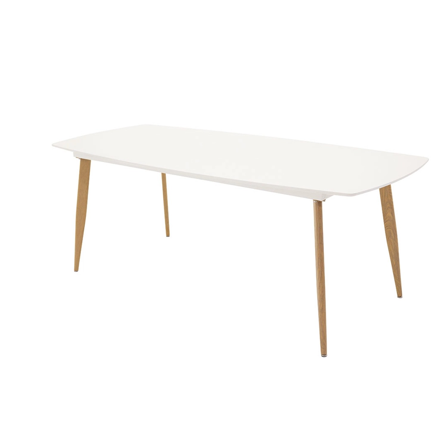 ebuy24 Polar Esstisch 100x240 cm Weiß von ebuy24