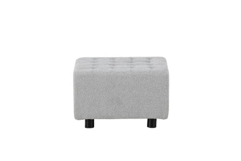 ebuy24 Pouf Bowie Pouf, Hocker schwarz, hellgrau. (1-St) von ebuy24