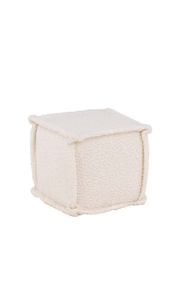 ebuy24 Pouf Castine Pouf weiß. von ebuy24