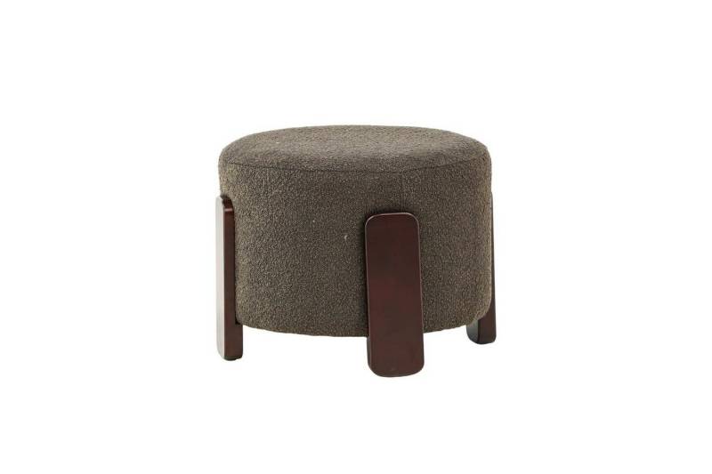 ebuy24 Pouf Coffey Pouf, Hocker Ø52,5cm braun, dunkelgrau. (1-St) von ebuy24