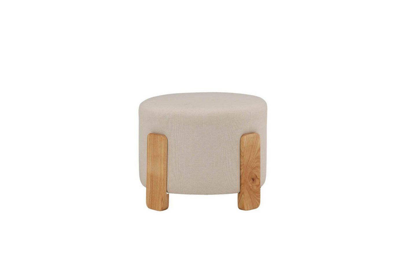 ebuy24 Pouf Coffey Pouf, Hocker Ø52,5cm braun. (1-St) von ebuy24