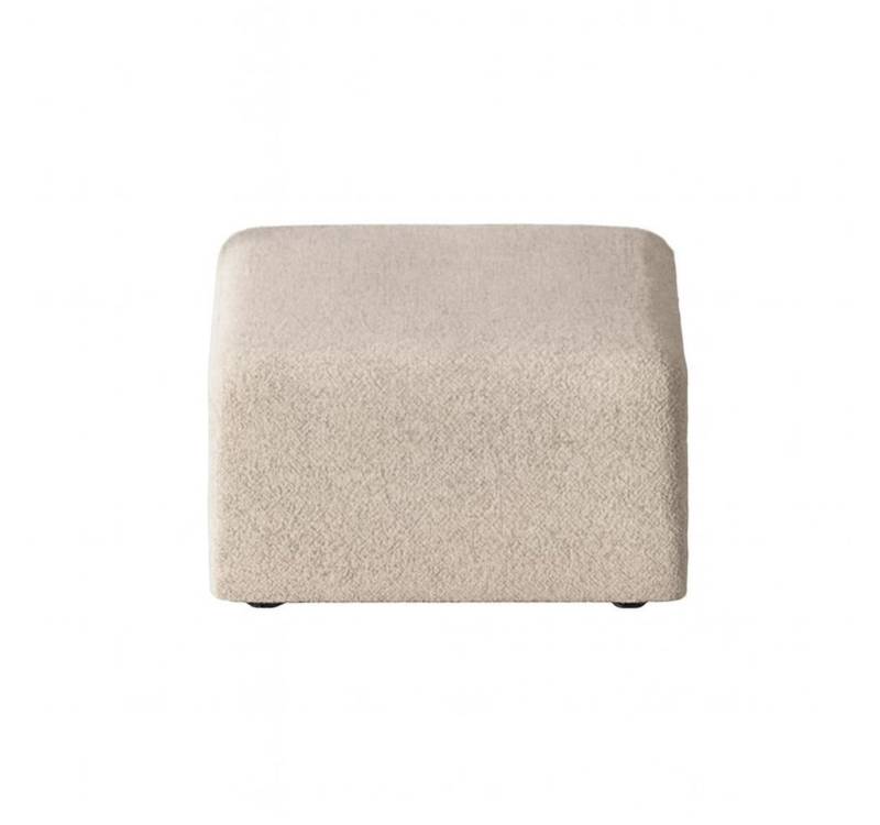 ebuy24 Pouf Cubic Pouf beige. von ebuy24