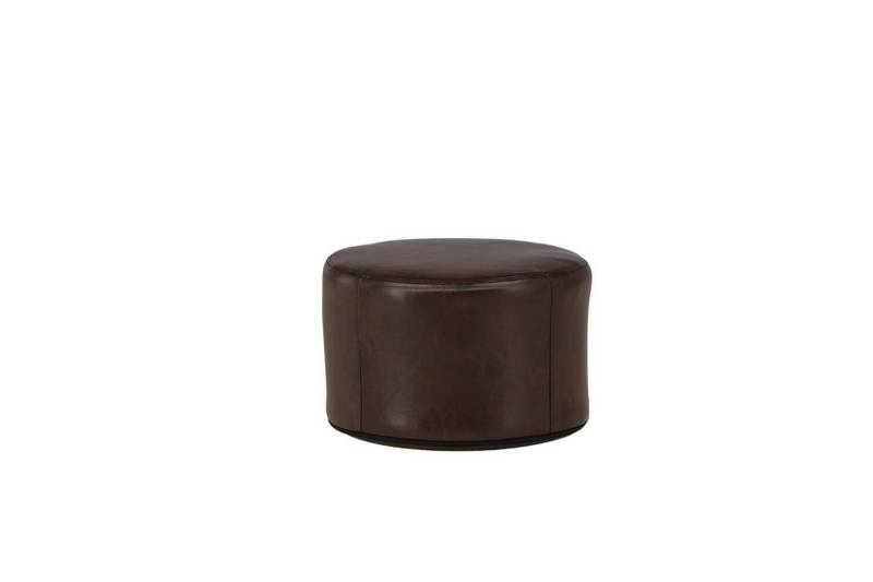 ebuy24 Pouf Eastport Pouf, Hocker Ø41cm PU Kunstleder braun. (1-St) von ebuy24