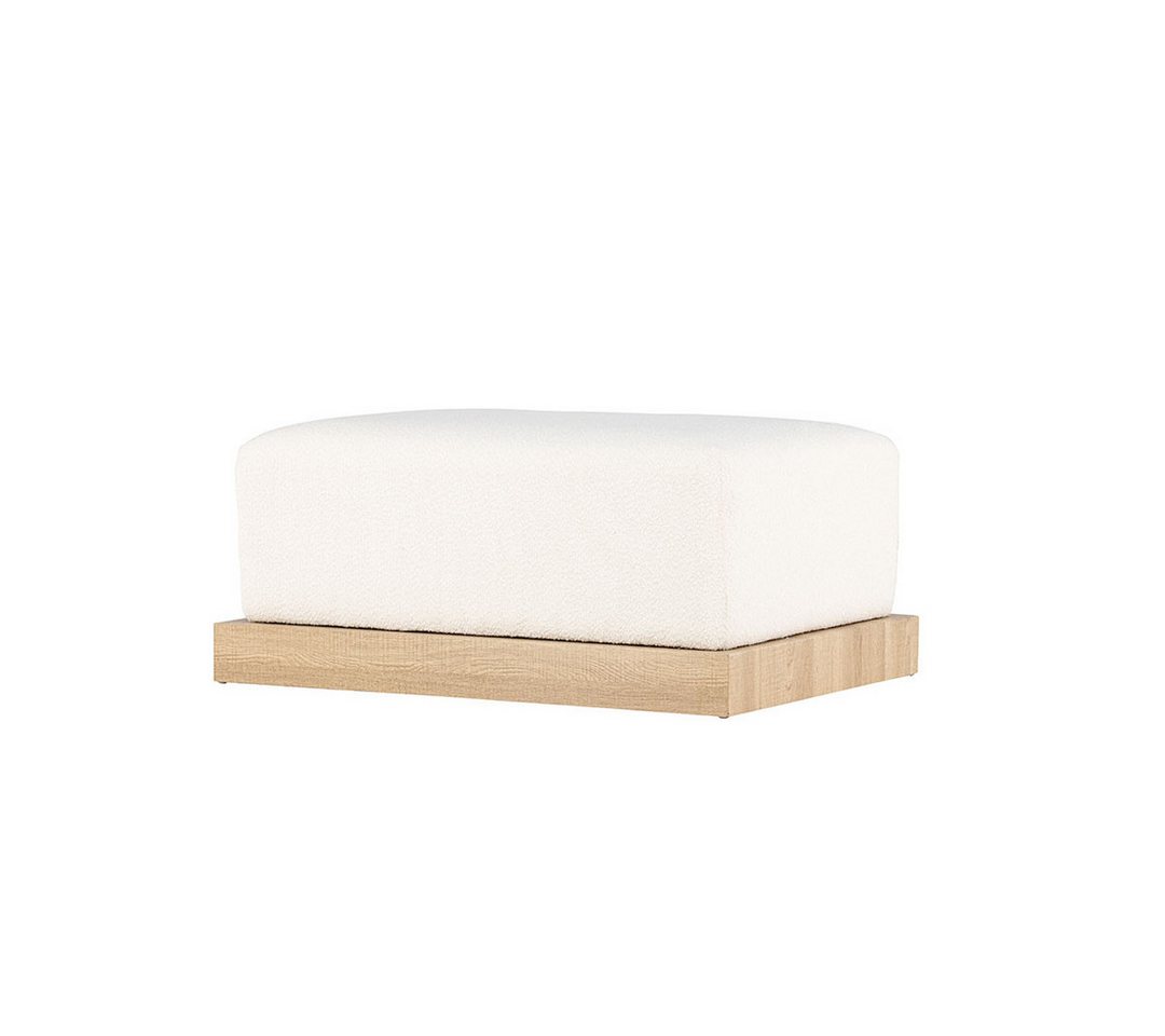 ebuy24 Pouf Ivy Pouf weiß. von ebuy24