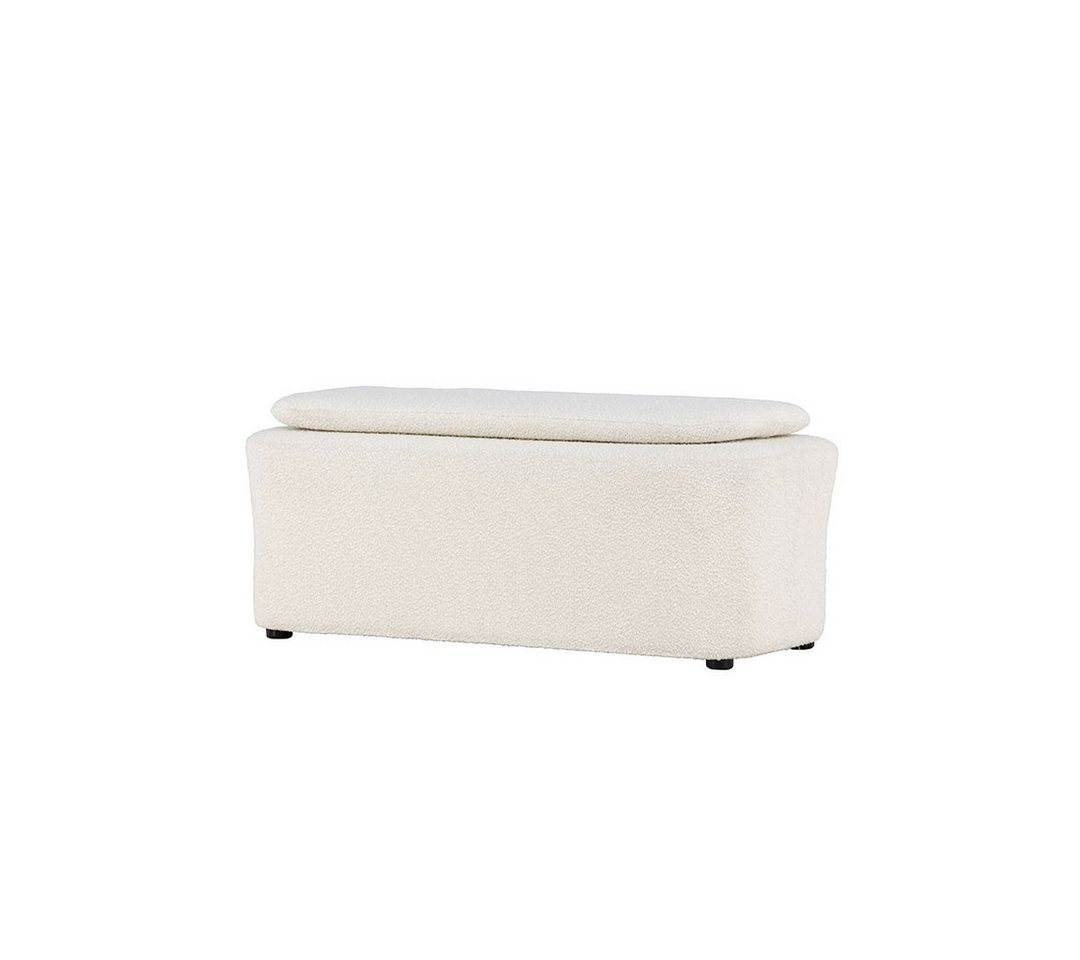 ebuy24 Pouf Laurel Pouf weiß. von ebuy24