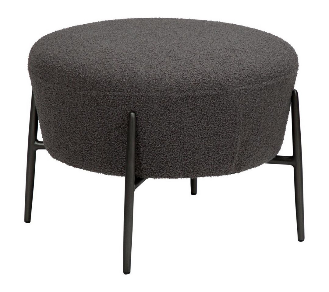 ebuy24 Pouf Orbit Pouf Bouclé grau. von ebuy24