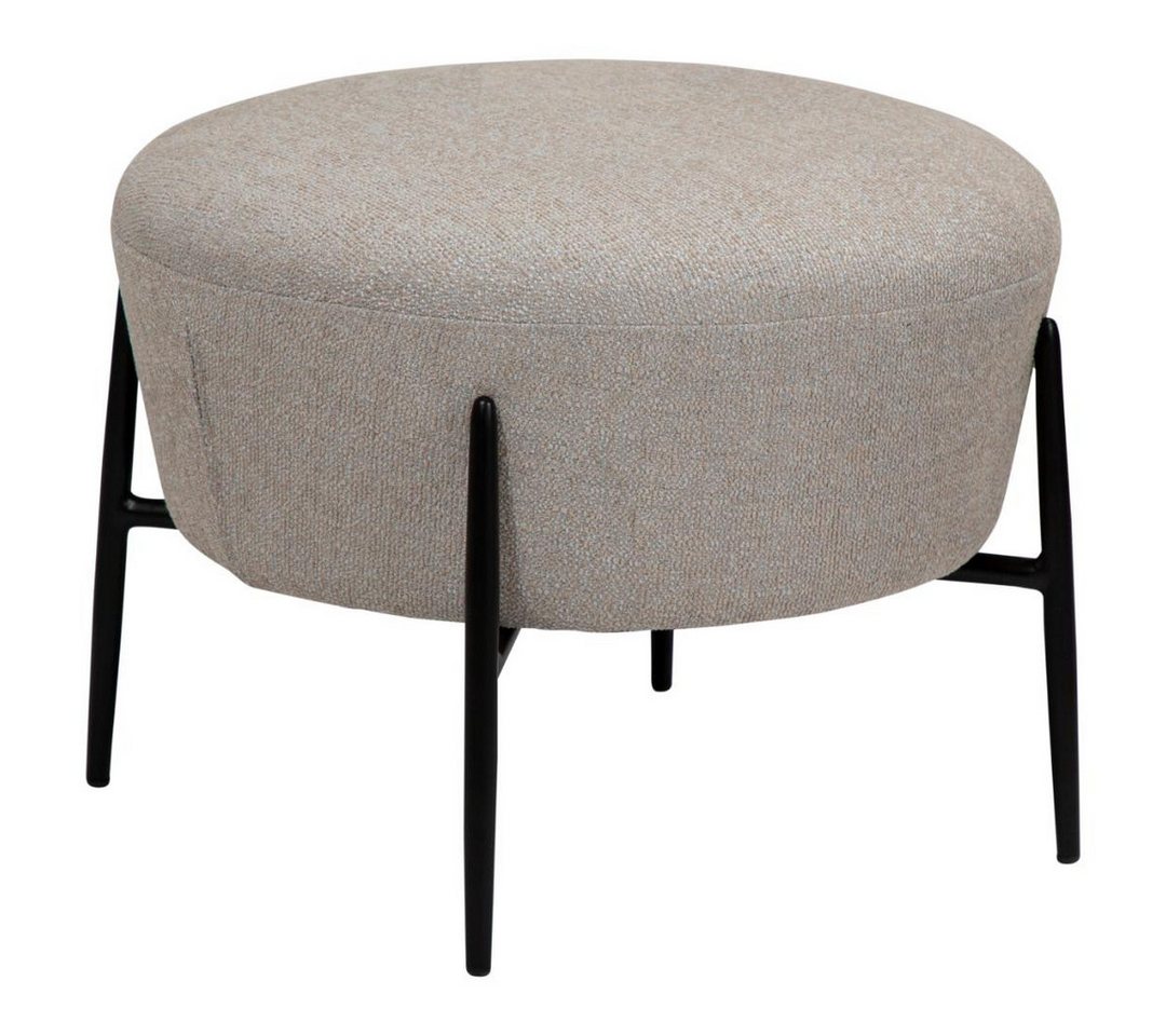 ebuy24 Pouf Orbit Pouf Bouclé hellgrau. von ebuy24