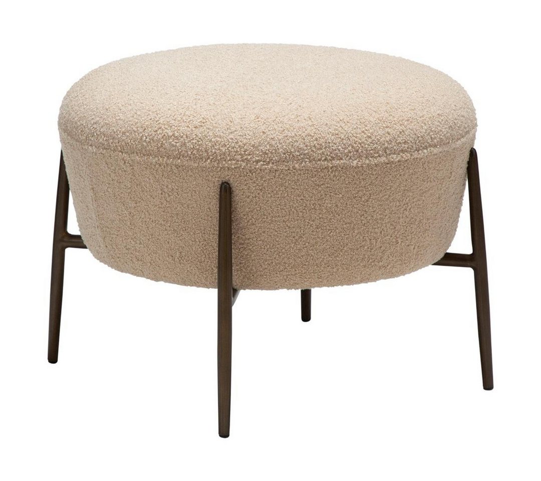 ebuy24 Pouf Orbit Pouf Bouclé offwhite. von ebuy24