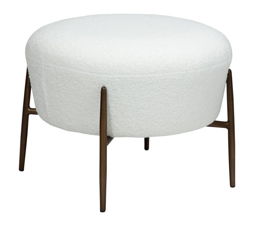 ebuy24 Pouf Orbit Pouf Bouclé weiß. von ebuy24