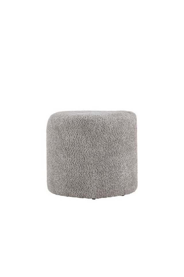 ebuy24 Pouf Peg Pouf Ø46cm grau. von ebuy24