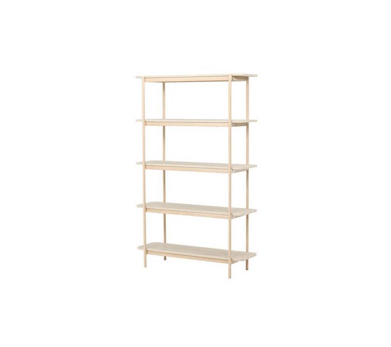 ebuy24 Regal Heim Regal 190 cm 5 Regale whitewash. von ebuy24