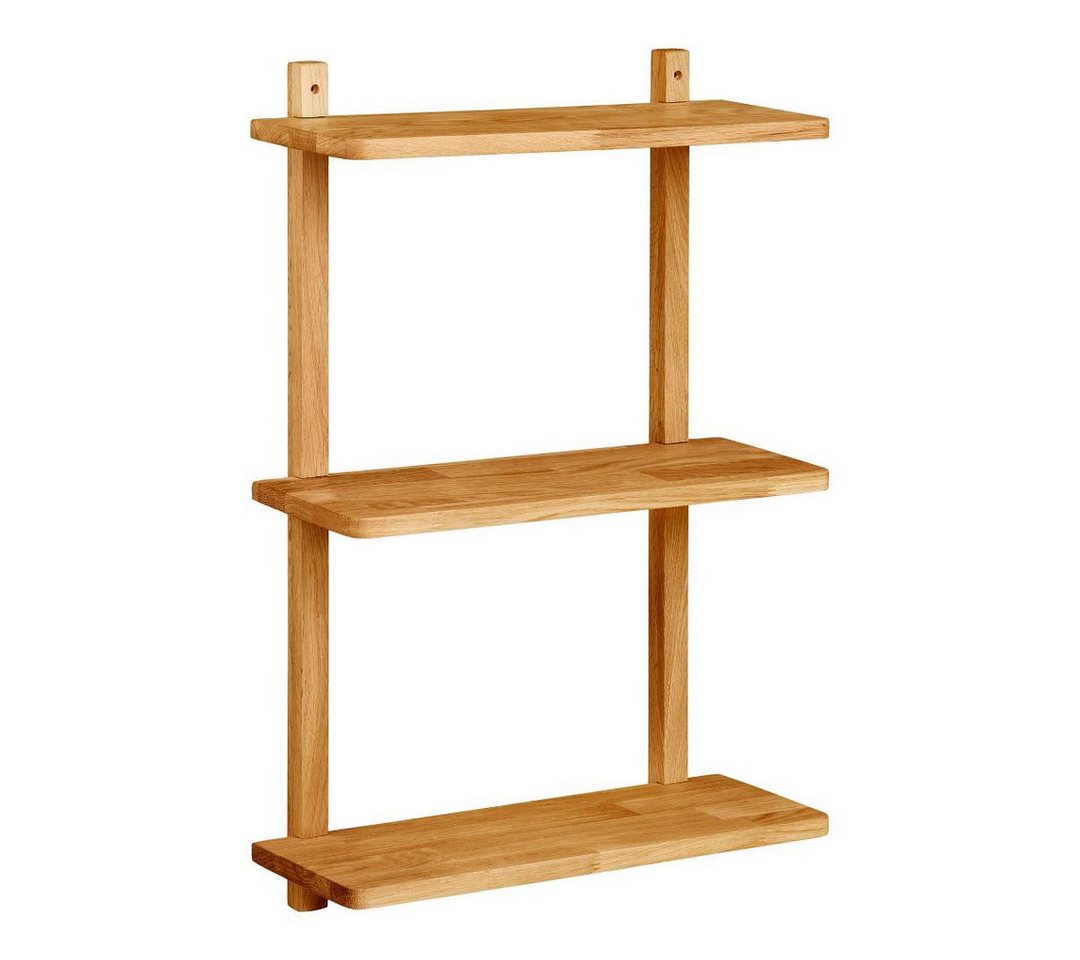 ebuy24 Regal Mina Wandregal 2 Ebenen Eiche. von ebuy24