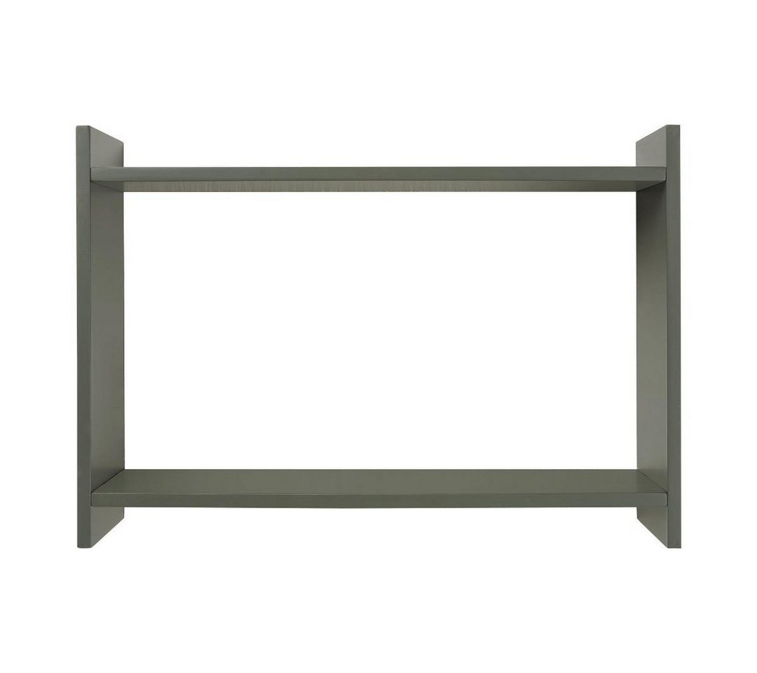 ebuy24 Regal Norna Wandregal 1 Ebene grün. von ebuy24