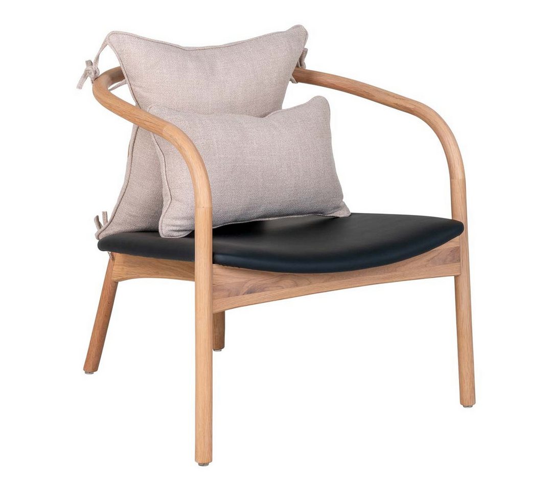 ebuy24 Relaxsessel Alberca Sessel natur,schwarz. von ebuy24