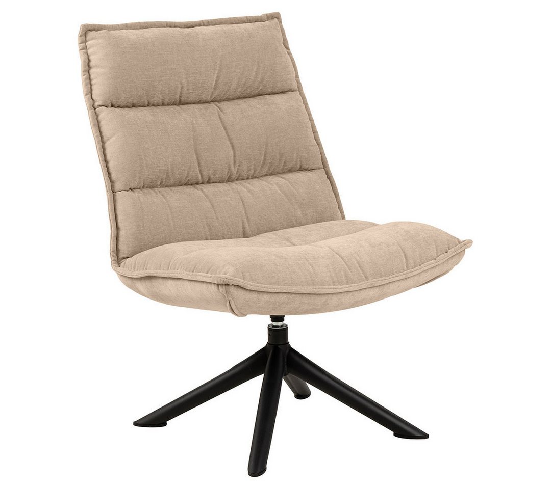ebuy24 Relaxsessel Blizzard Sessel Lounge-Sessel Chenille beige. von ebuy24