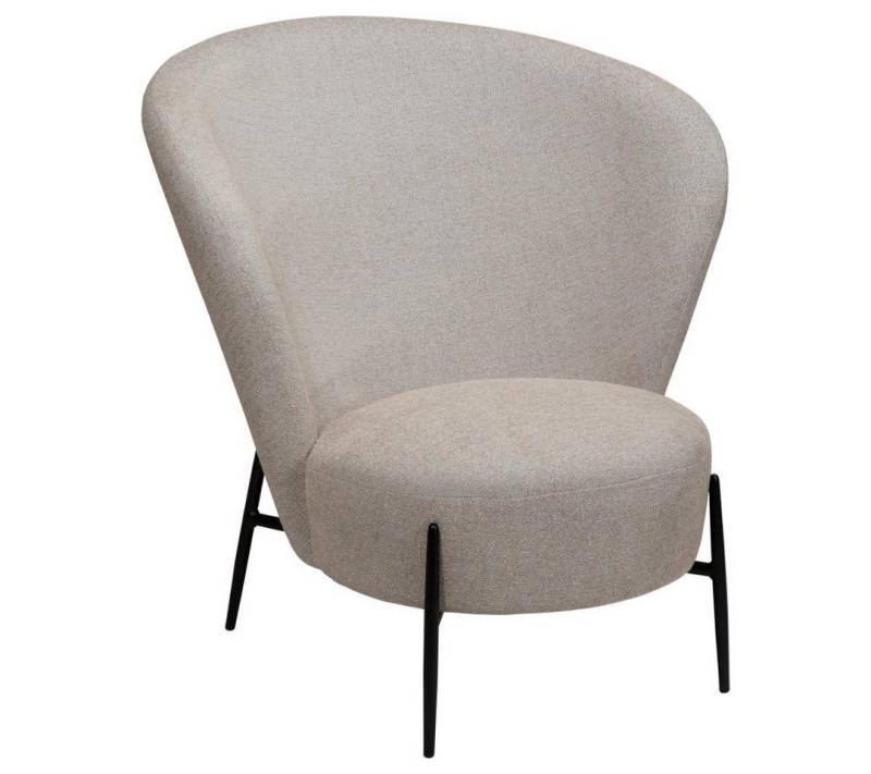 ebuy24 Relaxsessel Orbit Sessel Bouclé hellgrau. von ebuy24