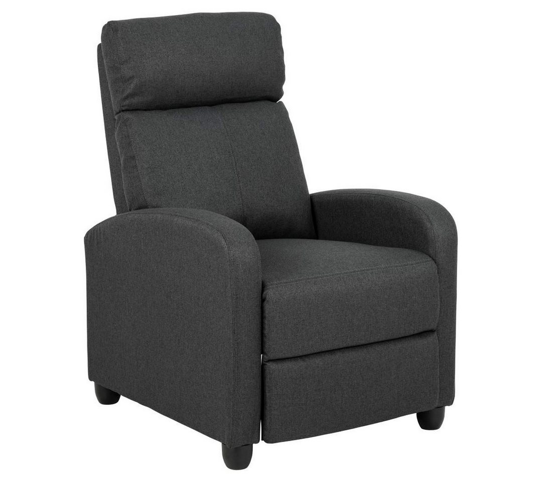 ebuy24 Relaxsessel Siom Sessel recliner mit Tasche, Push-Funktion gra ebuy24 Relaxsessel Siom Sessel recliner mit Tasche, Push-Funktion gra von ebuy24