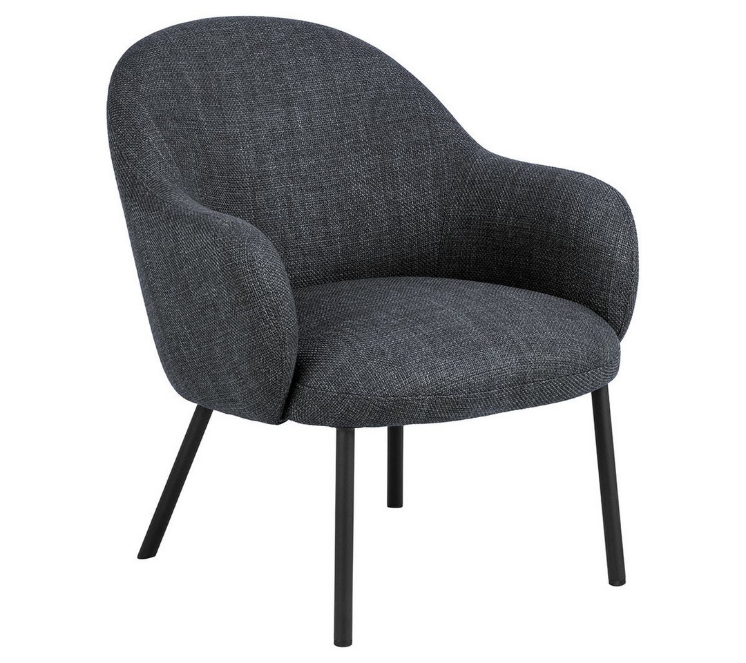 ebuy24 Relaxsessel Spencer Sessel Lounge-Sessel Stoff grau. von ebuy24