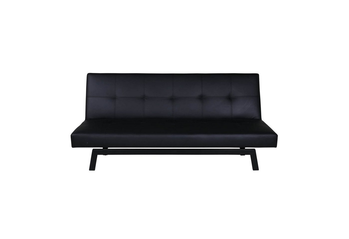 ebuy24 Schlafsofa Bodil Schlafsofa PU Kunstleder schwarz. von ebuy24