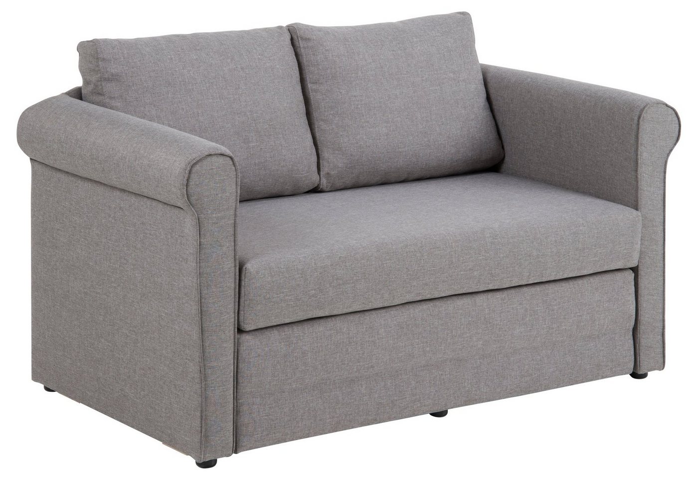 ebuy24 Schlafsofa Hellgrau von ebuy24