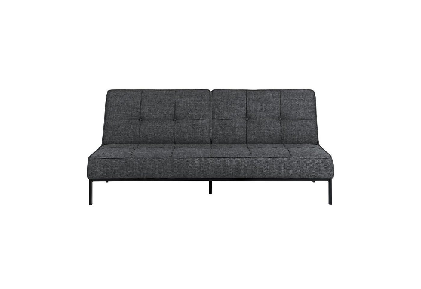 ebuy24 Schlafsofa Perugia Schlafsofa grau. von ebuy24