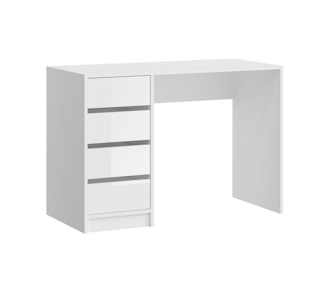 ebuy24 Schminktisch Emma Konsolentisch 4 Schubladen Hochglanz weiß,wei ebuy24 Schminktisch Emma Konsolentisch 4 Schubladen Hochglanz weiß,wei von ebuy24