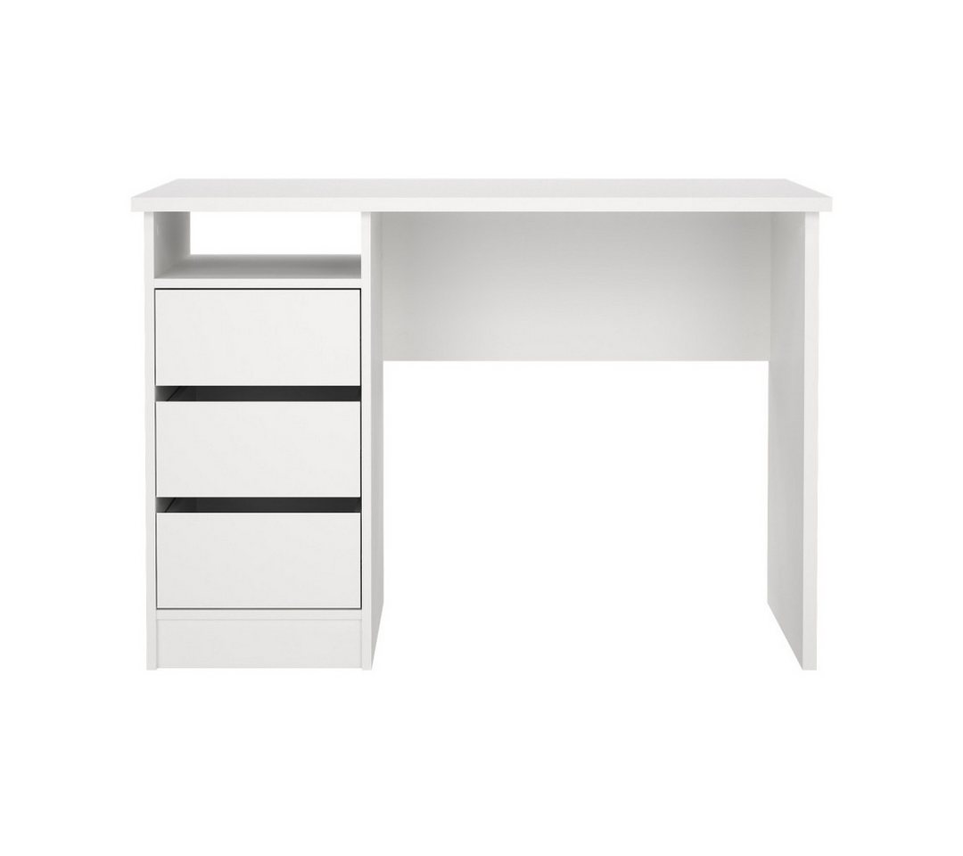 ebuy24 Schreibtisch FunctionPlus Schreibtisch 3 Schubladen weiß. von ebuy24