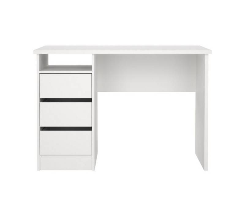 ebuy24 Schreibtisch FunctionPlus Schreibtisch 3 Schubladen weiß. von ebuy24
