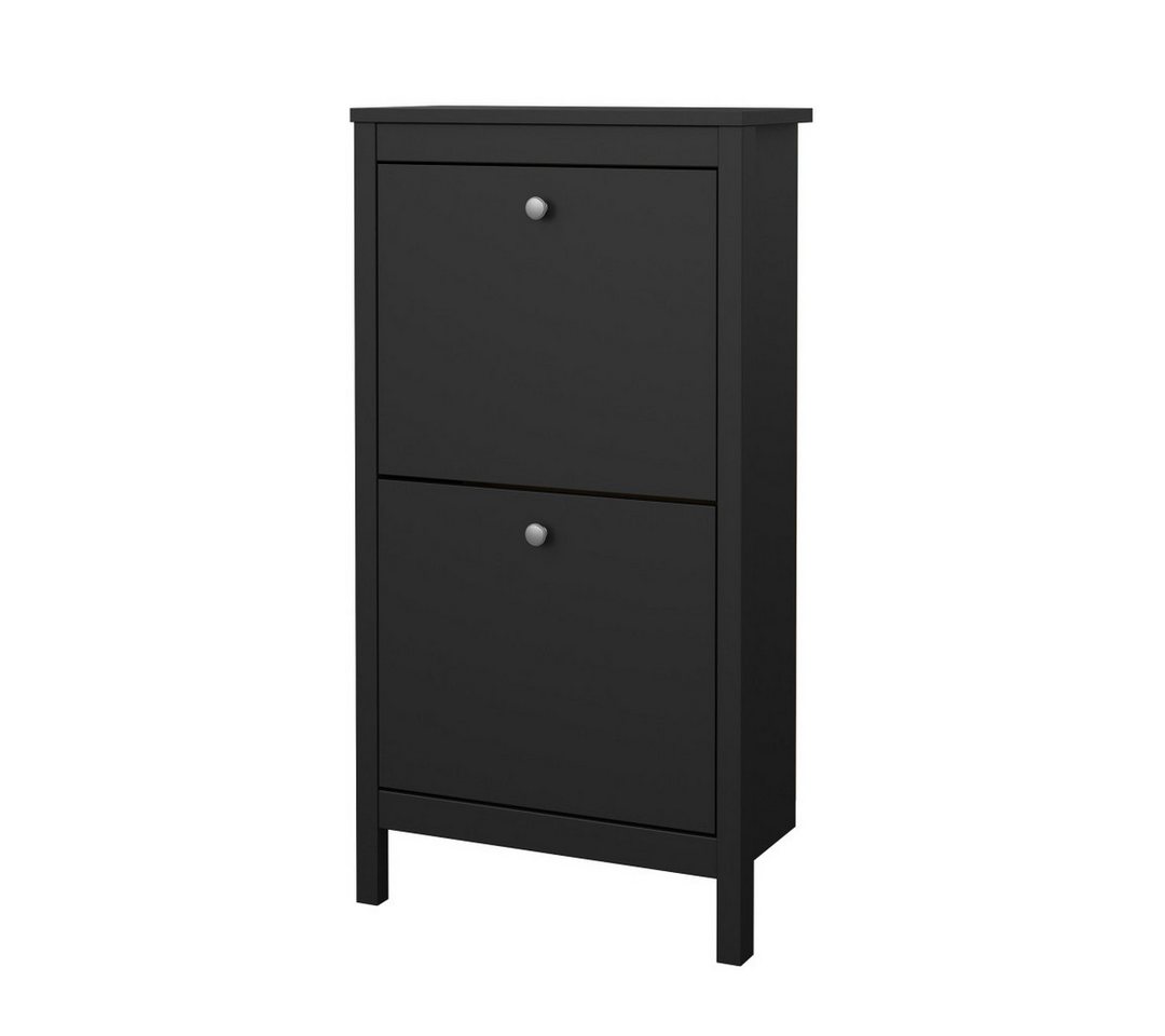 ebuy24 Schuhschrank Madrid Schuhschrank 2 Klaptüren schwarz matt. ebuy24 Schuhschrank Madrid Schuhschrank 2 Klaptüren schwarz matt. von ebuy24