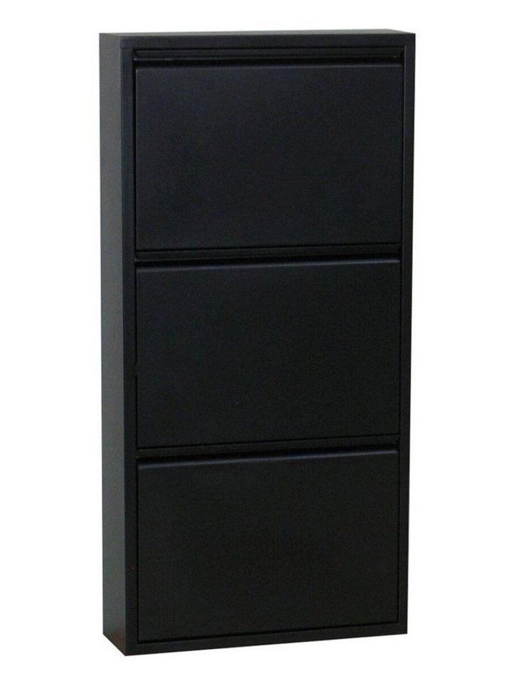ebuy24 Schuhschrank Pisa Schuhschrank mit 3 Klappen/Türen in Metall sc ebuy24 Schuhschrank Pisa Schuhschrank mit 3 Klappen/Türen in Metall sc von ebuy24