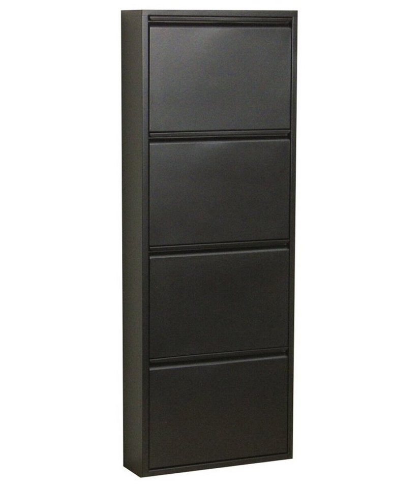 ebuy24 Schuhschrank Pisa Schuhschrank mit 4 Klappen/ Türen in Metall s ebuy24 Schuhschrank Pisa Schuhschrank mit 4 Klappen/ Türen in Metall s von ebuy24