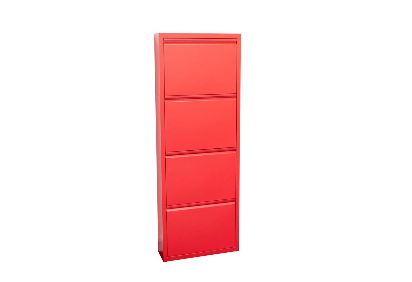 ebuy24 Schuhschrank Pisa Schuhschrank mit 4 Klappen/Türen in Metall ro ebuy24 Schuhschrank Pisa Schuhschrank mit 4 Klappen/Türen in Metall ro von ebuy24