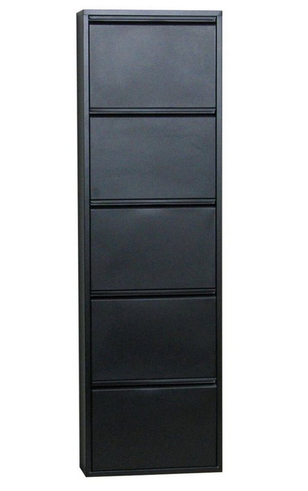 ebuy24 Schuhschrank Pisa Schuhschrank mit 5 Klappen/ Türen in Metall s ebuy24 Schuhschrank Pisa Schuhschrank mit 5 Klappen/ Türen in Metall s von ebuy24