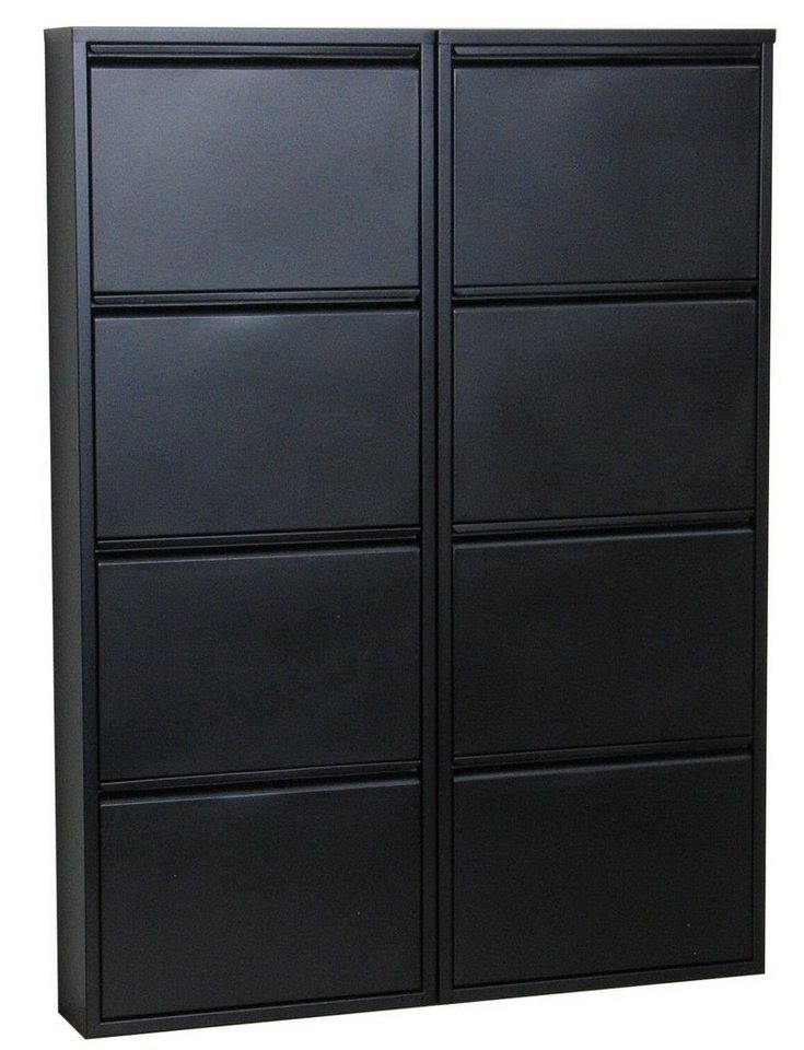 ebuy24 Schuhschrank Pisa Schuhschrank mit 8 Klappen/ Türen in Metall s ebuy24 Schuhschrank Pisa Schuhschrank mit 8 Klappen/ Türen in Metall s von ebuy24