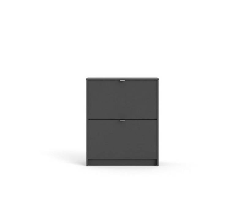 ebuy24 Schuhschrank Shane Schuhschrank 2 Falttüren 2R matt grau. von ebuy24