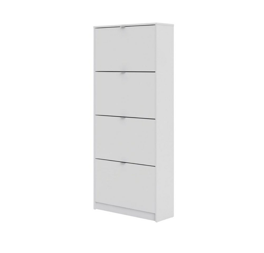 ebuy24 Schuhschrank Shane Schuhschrank 4 Klapptüren 2R weiss. von ebuy24