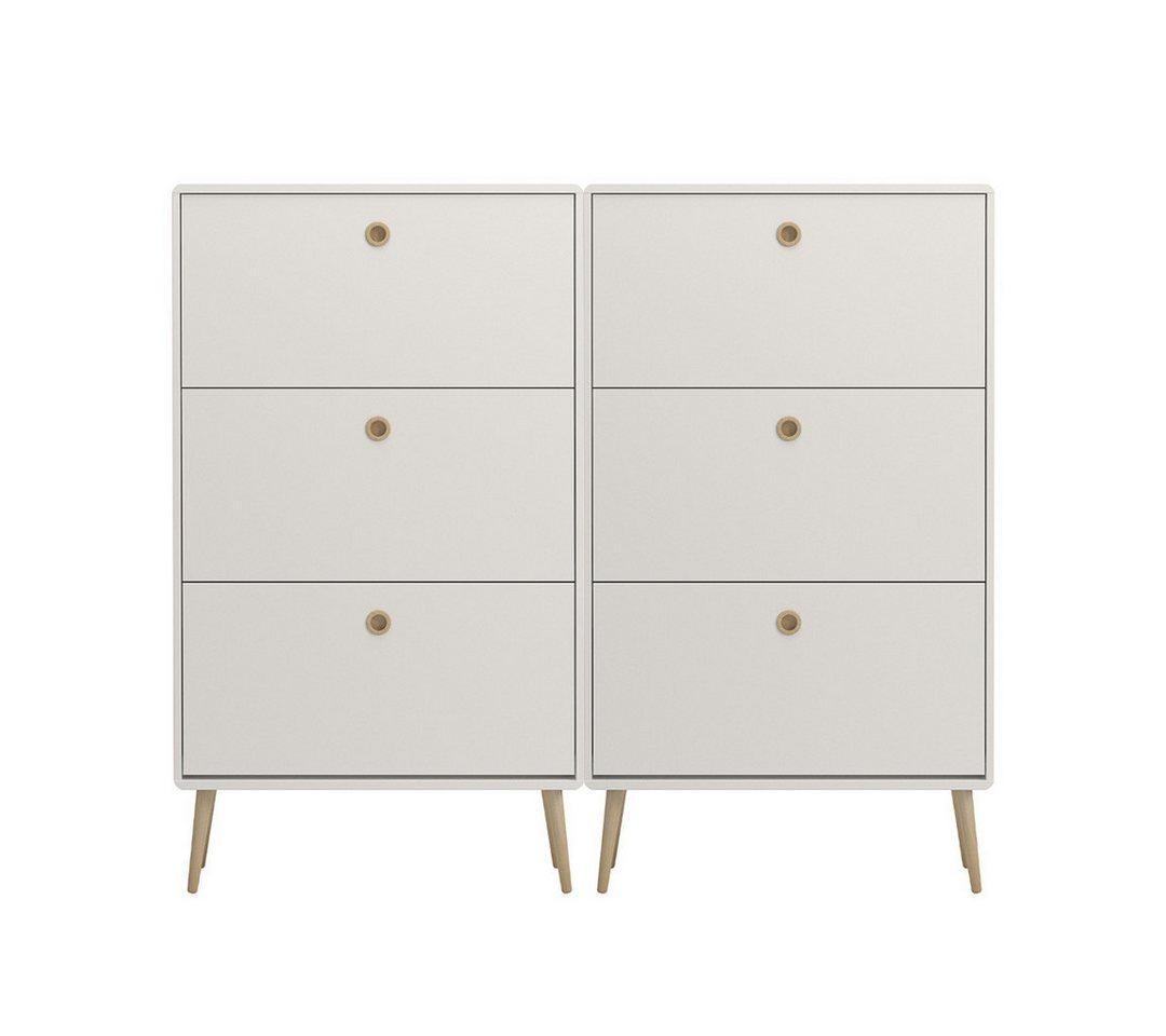 ebuy24 Schuhschrank Softline Schuhschrank 6 Klaptüren Weiß. ebuy24 Schuhschrank Softline Schuhschrank 6 Klaptüren Weiß. von ebuy24