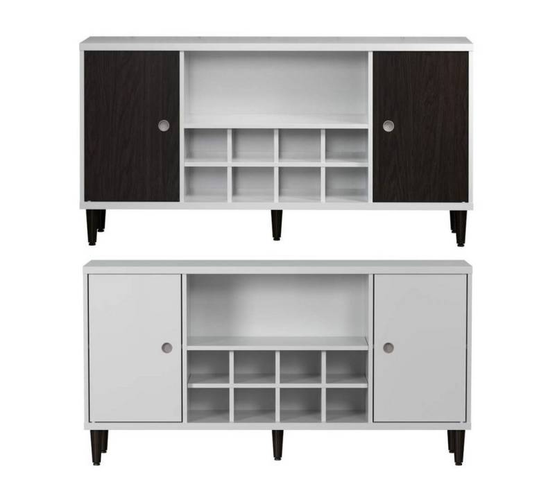ebuy24 Sideboard Evolution Sideboard 2 Türen, 1 Raum, 8 Flaschen We von ebuy24