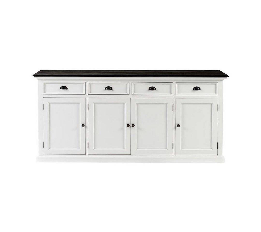 ebuy24 Sideboard HalifaxContrast Sideboard 4 Türen, 4 Schubladen we von ebuy24